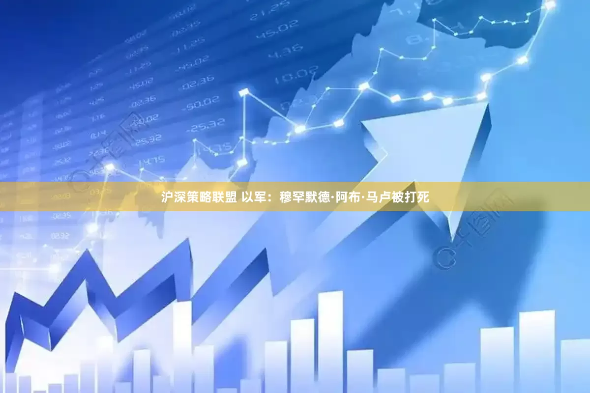 沪深策略联盟 以军：穆罕默德·阿布·马卢被打死